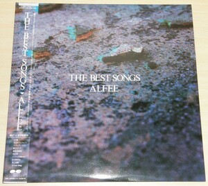 【中古】THE ALFEE 「THE BEST SONGS」 LP レコード