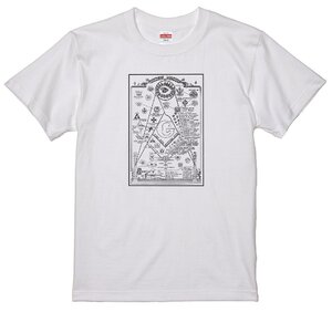 フリーメイソン Ｔシャツ 秘密結社 フリーメーソン　階位図 8 フリーメーソン アノニマス イルミナティ 米軍 ミリタリー