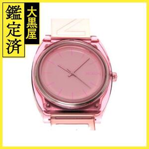 NIXON　ニクソン　タイムテラーP　ステンレス/シリコン　A1193146　ピンク文字盤　レディース腕時計【431】2148103684562