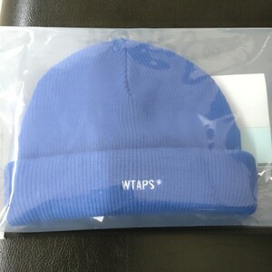 新品 WTAPS Beanie 04 / Beanie / Acrylic blue ダブルタップス ビーニー 04 / ビーニー / アクリル ブラック 242MADT-HT04 青 ブルー