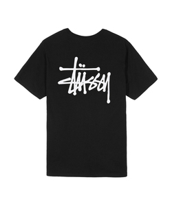 #古着屋大和 ブランド古着 セレクトショップ アメカジ STUSSY ステューシー BASICロゴ Tシャツ M ブラック ホワイト サーファー スケーター