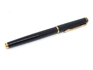 WATERMAN ウォーターマン 万年筆 筆記用具 文房具 ステーショナリー ブラック系×ゴールド系 DE4217