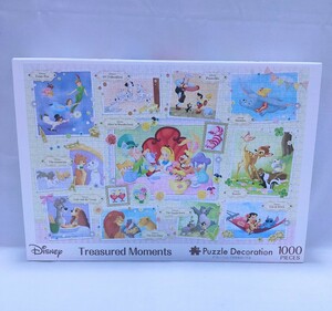 【新品 未開封品】ディズニー トレジャー・モーメント ジグソーパズル パズルデコレーション 1000ピース 送料無料