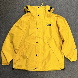 A218-I67-626 THE NORTH FACE ザノースフェイス ナイロンジャケット イエロー 約68×49×60㎝ Mサイズ