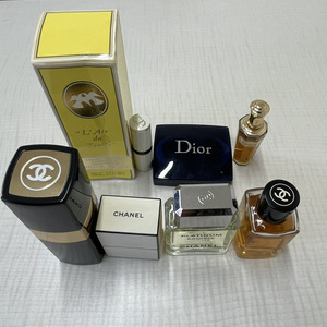 シャネル ディオール ニナリッチ 香水・コスメ８点セット 中古品 コロン CHANEL Dior Ninaricci 