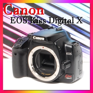 美品 Canon EOS Kiss Digital X ボディ ちょっと訳あり 動作確認済み