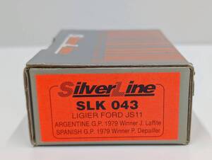 PN20A◆TAMEO SliverLine 1/43 タメオ SLK 043 Ligier Ford リジェ フォード JS11 アルゼンチン Argentine/スペイン Spanish GP 1979 Win