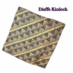 美品 DIEFFE KINLOCH ディエッフェキンロック シルク スカーフ