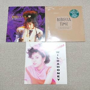 レベッカ 3枚セット Rebecca レコード TIME WILD&HONEY / レコード ＃