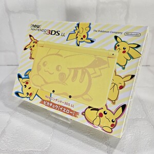 新品未開封 コレクター引退品 ニンテンドー3DS LL Newニンテンドー3DS イエロー ピカチュウ ポケモン Nintendo RED-001