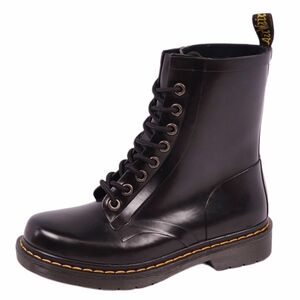 ドクターマーチン Dr.Martens ブーツ レインブーツ 8ホール DRENCH ラバー シューズ メンズ UK5(24cm相当) ブラック cf07mt-rm04f10862