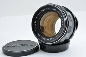 【希少・R表記】【並品・整備品】ペンタックス Pentax Super Takumar 50mm f1.4 