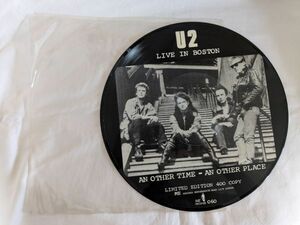 U2 Live in Boston AN OTHER TIME-AN OTHER PLACE 400枚限定 ピクチャー　LP