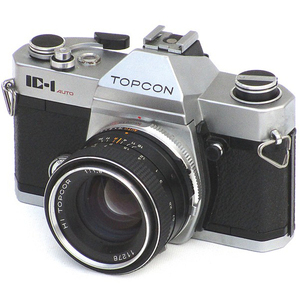 【中古】■■IC-1 AUTO シルバー TOPCON TOPCOR f=55mm 1.8■■