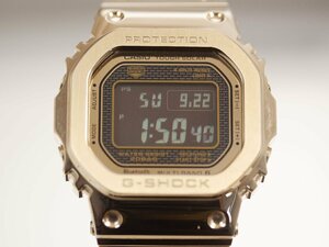 【CASIO】カシオ「G-SHOCK/Gショック」GMW-B5000GD-9JF 電波 ソーラー モバイルリンク メンズ 腕時計【中古品】