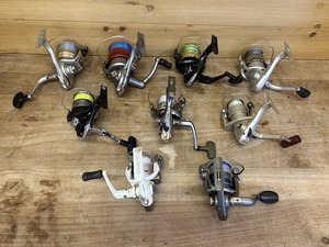 釣具 リール まとめて 9点 SHIMANO Daiwa PROVA alpha tackle Knack Knack EX TRONIXⅡSZM SPORTLINE 釣り 道具 海釣り 川釣り