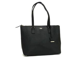 1円 ■美品■ kate spade ケイトスペード キャメロンストリート ルーシー トートバッグ ショルダー 肩掛け レディース ブラック系 FK0609