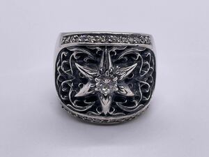 CHROME HEARTS/クロムハーツ　クラシックオーバルスターリング・20号/インボイス