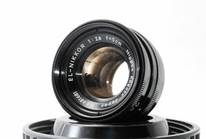 ★良品★ ニコン NIKON EL-NIKKOR 5cm F2.8 Nippon Kogaku Japan マウント39mm 引き伸ばしレンズ #K86035050