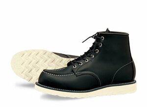 RED WING 6 inch Classic Moc "Black" 26.5cm 8179