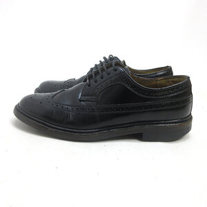 Q■【25.5 EE】リーガル/REGAL メダリオン ウィングチップシューズ■黒/MENS/33【中古】■茶/MENS/30【中古】