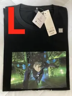 GU攻殻機動隊コラボTシャツ ブラック　Lサイズ 新品　未使用　タグ付き