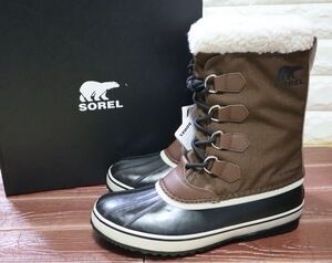 新品 29㎝(US11) SOREL ソレル　メンズ　スノーブーツ 1964 パックナイロン　ウォータープルーフ　PAC NYLON WP ブラウン　