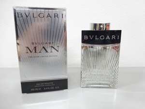 残量9割以上 ほぼ満量 BVLGARI ブルガリ MAN THE SILVER LIMITED EDITION マン 100ml 限定 オードトワレ EDT 香水 フレグランス