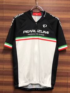 IJ725 パールイズミ PEARL iZUMi サイクルジャージ 半袖 白 XL