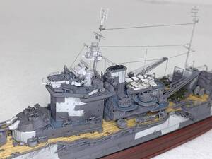 完成品 1/700 イギリス海軍 戦艦ウォースパイト HMS Warspite // 艦船模型 Amegraphy