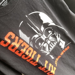 U.S Used Clothing Champion Darth Vader T-Shirt アメリカ古着 チャンピオン ダース・ベイダー Tシャツ S size ブラック スターウォーズ