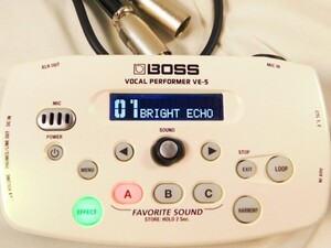 Y35★美品/BOSS★VE-5★VOCAL PERFORMER/ボーカルパフォーマー/エフェクター/ボス/送料590円〜