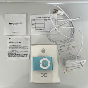 iPod Shuffle 1GB MB227J/Aブルー 