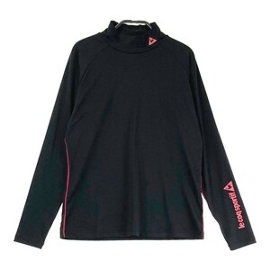 LECOQ GOLF ルコックゴルフ モックネック 長袖Tシャツ ブラック系 M [240101204998] ゴルフウェア レディース