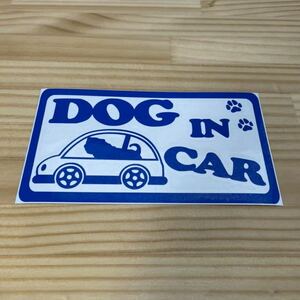 DOG IN CAR 03 パグ ステッカー 206 #oFUMI