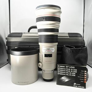 超美品/動作◎　Canon EFレンズ　 EF500mm F4.0L IS USM 単焦点レンズ 超望遠