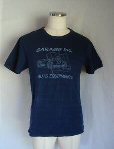 Tシャツ 児島ジーンズ ワークテイストプリント ガレージインク ＧＡＲＡＧＥ lnc. AUTO EQUIPMENTS 岡山児島産 KOJIMA GENES OVEK WEAR