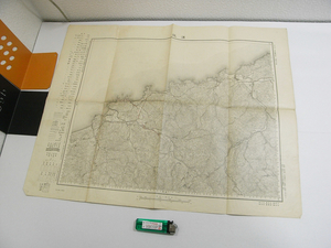 J2/古地図 浜坂 大正4年 大日本帝国陸地測量部 /兵庫県/戦前資料