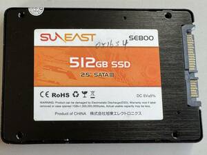 SUNEAST SSD 512GB【動作確認済み】051664