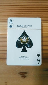 ★送料140円★ 海外製 未開封 GOLD CROWN BRAND HARBRO,LLC トランプ カードゲーム