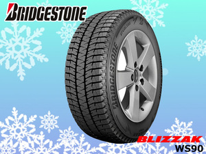 195/65R15 91H スタッドレスタイヤ BRIDGESTONE ブリヂストン ブリザック BLIZZAK WS90 22年製 送料無料 4本税込 \39,600より 2