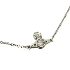 ヴィヴィアンウエストウッド Vivienne Westwood 美品 OUROBOROS SMALL BRACELET ブレスレット ウロボロス 61020131 チェーン シルバーカラー