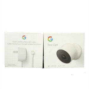 【美品/おまけつき】Google/グーグル　NestCam　スマートカメラ　屋内・屋外対応　バッテリー式　防犯カメラ　G3AL9　2メガピクセル　【69