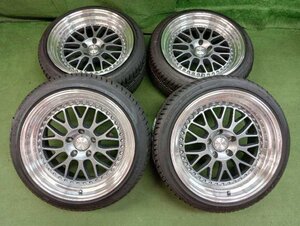 【未走行】　E55　235/40R18　265/35R18　9.5J/10.5J　+12/+15　114.3　スカイライン　上尾