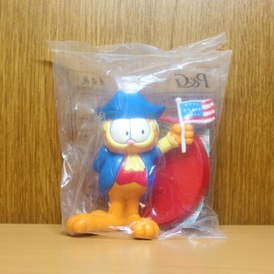 ガーフィールド　フィギュア　PVC　アメリカ　国旗　未開封　Garfield 　アメトイ　アメリカ　キャラクター　ネコ