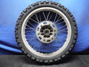 TS125R　SF15A　リアホイール　18ｘ1.85　スプロケット　タイヤも使用可能？？　　　「送料表」あり（　TS200R　SH12A　①