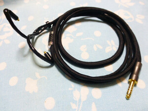 MMCX テルル銅 102SSC + 8N-ofc 16芯 ブレイド編 4.4mm5極 トープラ販売 純銅 CINQBES Shure AKG N5005 N30 SENNHEISER IE900 IE600 IE300