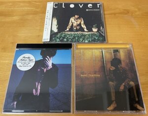 ◎スガシカオ3枚Set① Clover (1st) ② Family (2nd) ③ Sweet (3rd) ※国内盤SAMPLE CD【KITTY KTCR-1447/KTCR-1480/KTCR-1652】97~99発売