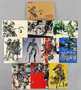 即決20000円送料込み！ポストカードコレクション 新川洋司展 THE ART OF YOJI SHINKAWA メタルギアソリッド