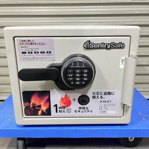 美品 SENTRY セントリー 1時間耐火金庫 JF082ET 22.8L 防犯 A4ファイル テンキー式 ダブグレー W415 D491 H348 金庫 保管庫 A4紙対応